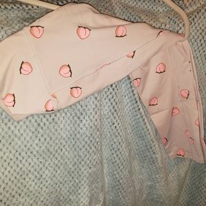 PINK peach ultimate leggings